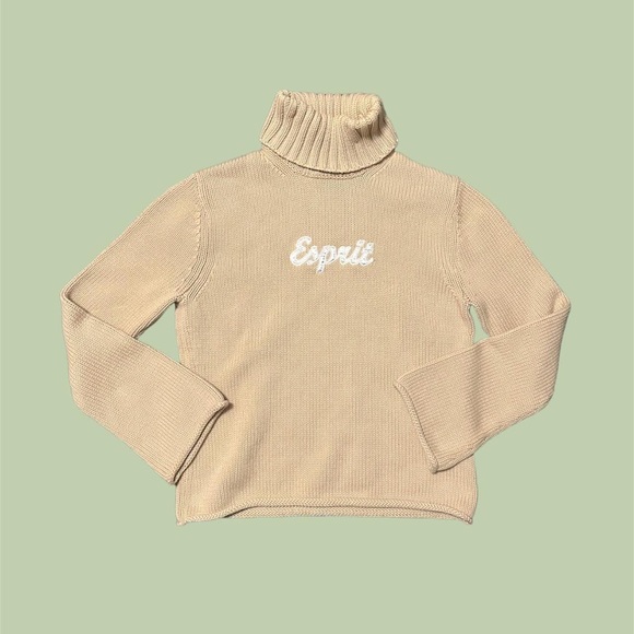 🌥️Vintage Esprit turtleneck flare sleeve sweater - Picture 1 of 3